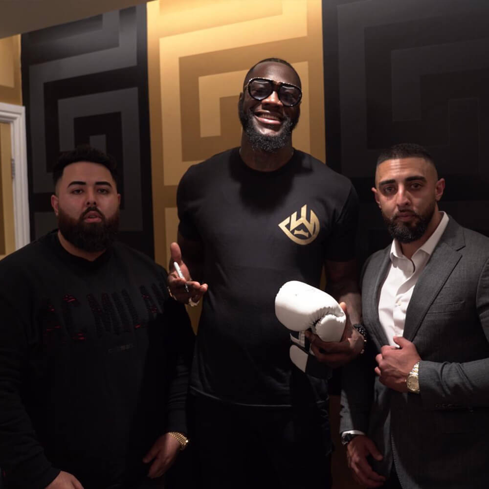 Deontay Wilder at The Farmhouse