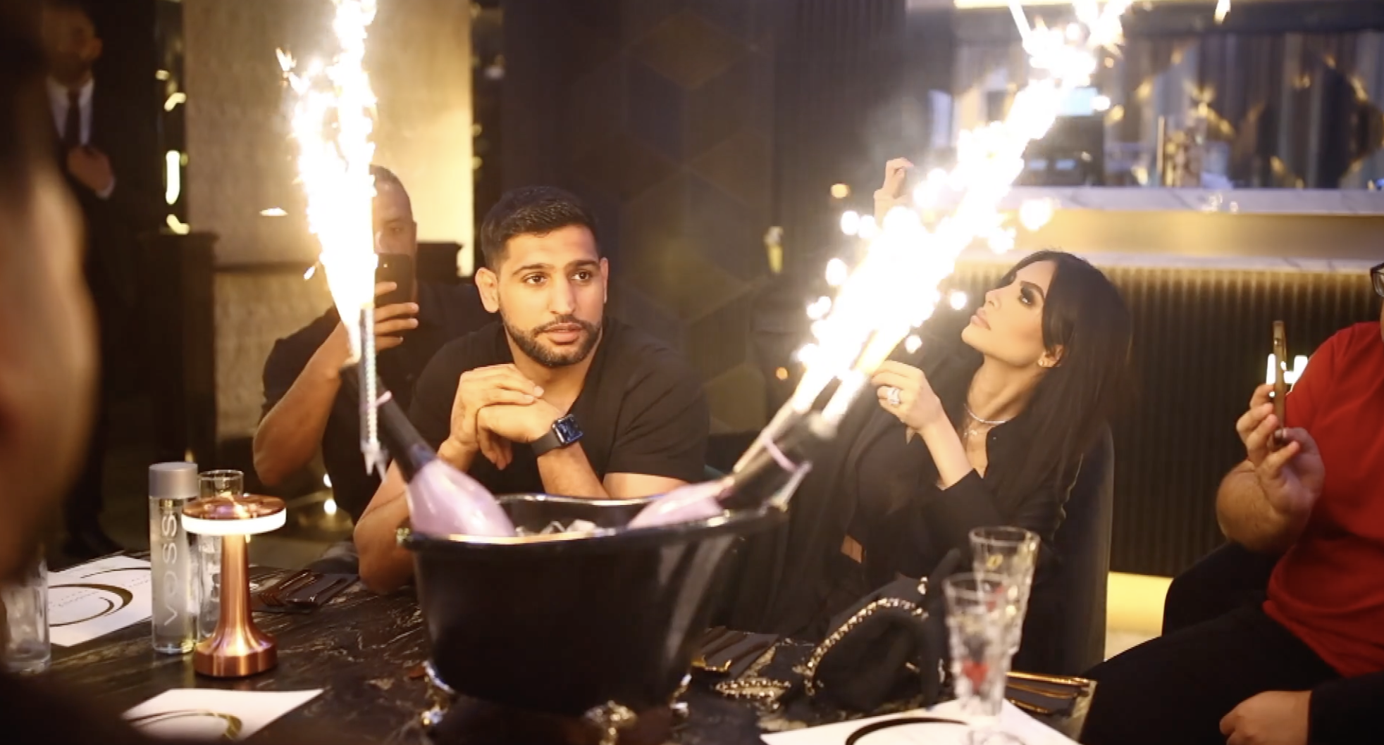 Amir Khan at The Farmhouse