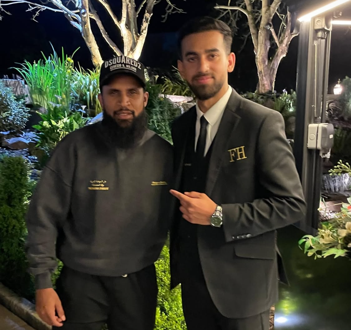 Adil Rashid at The Farmhouse